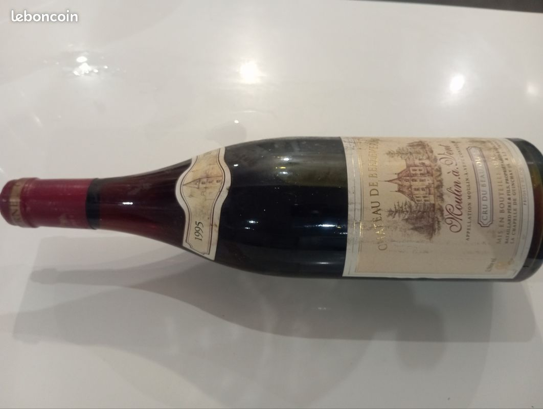 Vin rouge beaugolais 1995 (image 2)