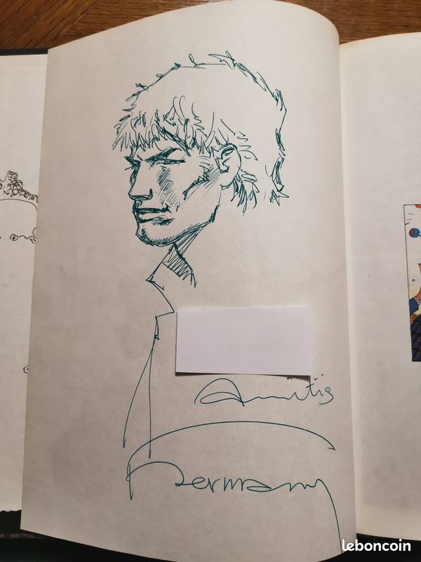 SUBLIME DEDICACE DE HERMANN dans JEREMIAH TOME 10 EO BOOMERANG TTBE (image 5)