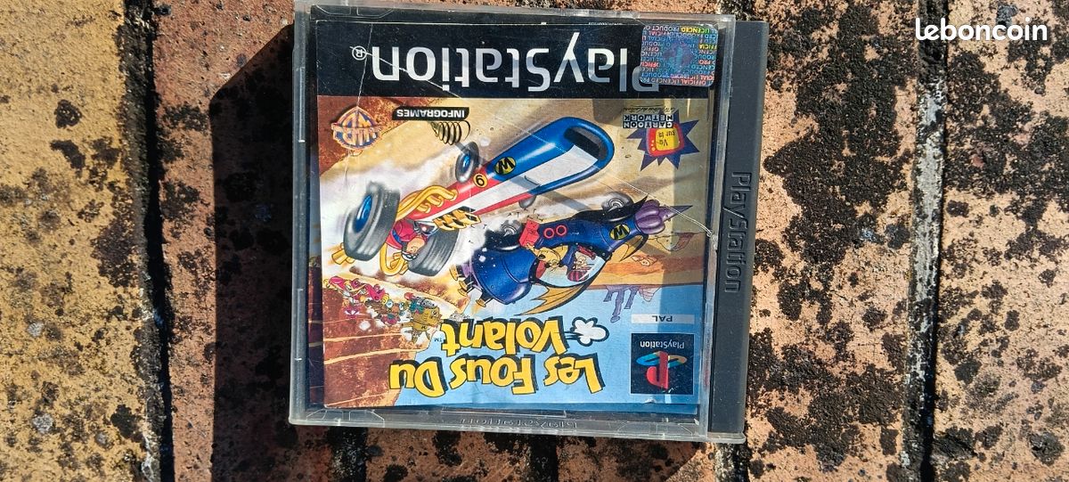 Jeu PlayStation 1 Les Fous du Volant (image 1)