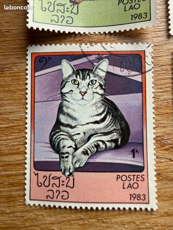 Collection De 100 Timbres Sur Le Thème Des Chats Et Grands Félins (Lions, Tigres...) - Pour Collectionneurs