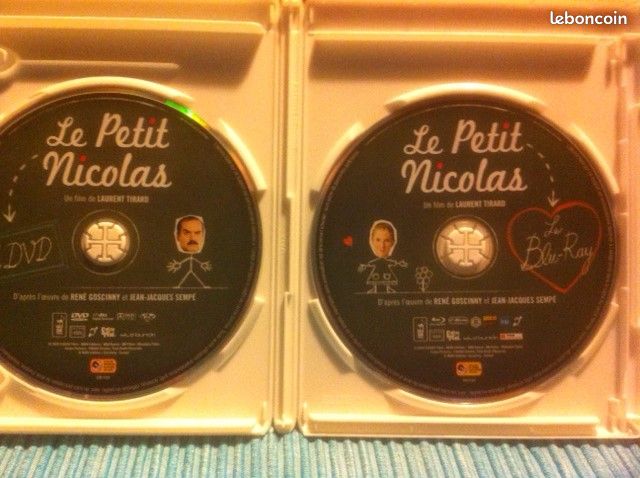 COMBO Blu-Ray + dvd " LE PETIT NICOLAS " 2009 (image 2)