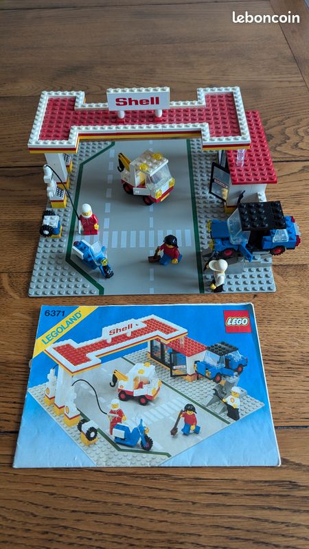 Station service Shell Lego 6371 TBE Jeux Jouets