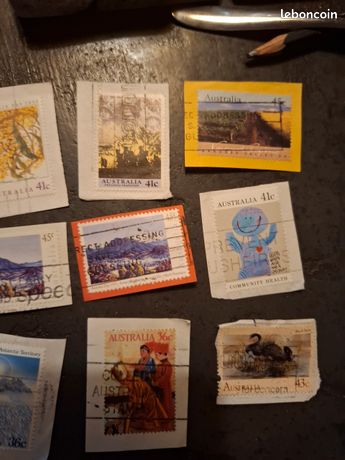 Prophila Collection Australie 50 Grammes Merchandise Au Poids Oblitéré