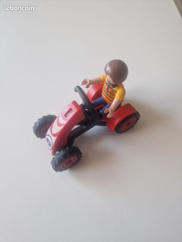 Playmobil Réf:4759 Enfant avec un Kart (image 1)