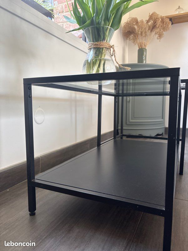 Table gigogne en verre IKEA (image 2)
