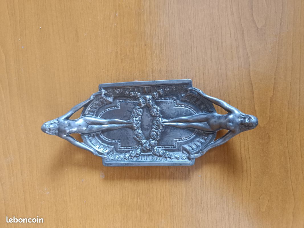 Cendrier vintage 1900 art nouveau (image 4)