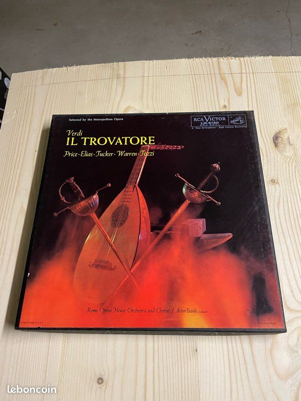 Disque 33 T Il Trovatore (image 1)