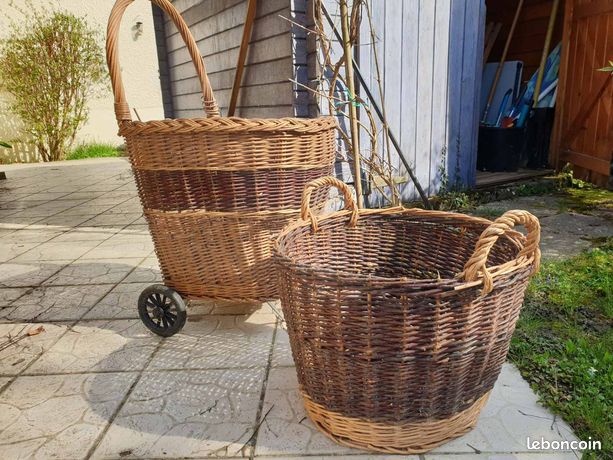 Panier à jouets en osier personnalisable