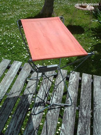 Tabouret pliant - Bambou - 28cm x 28,5cm x 31,5cm - Léger - Portable