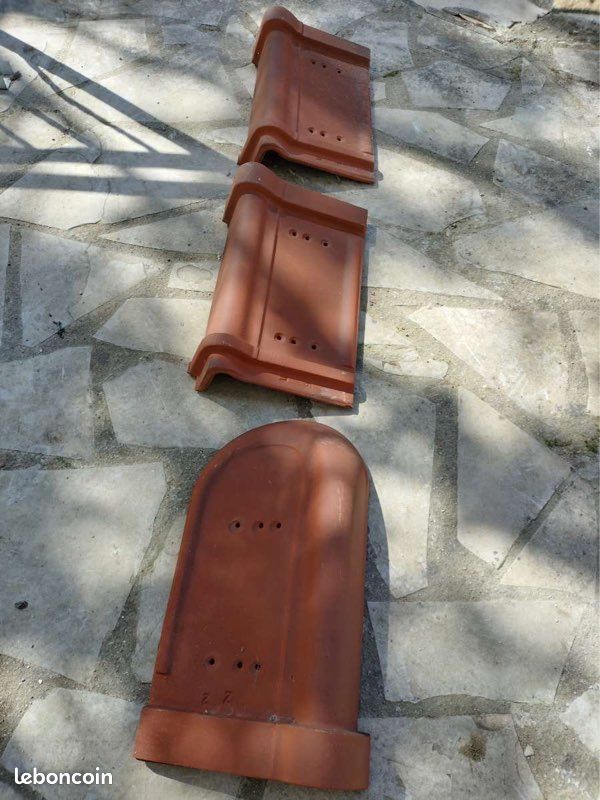 Tuile de rive rouge comme neuve (image 2)