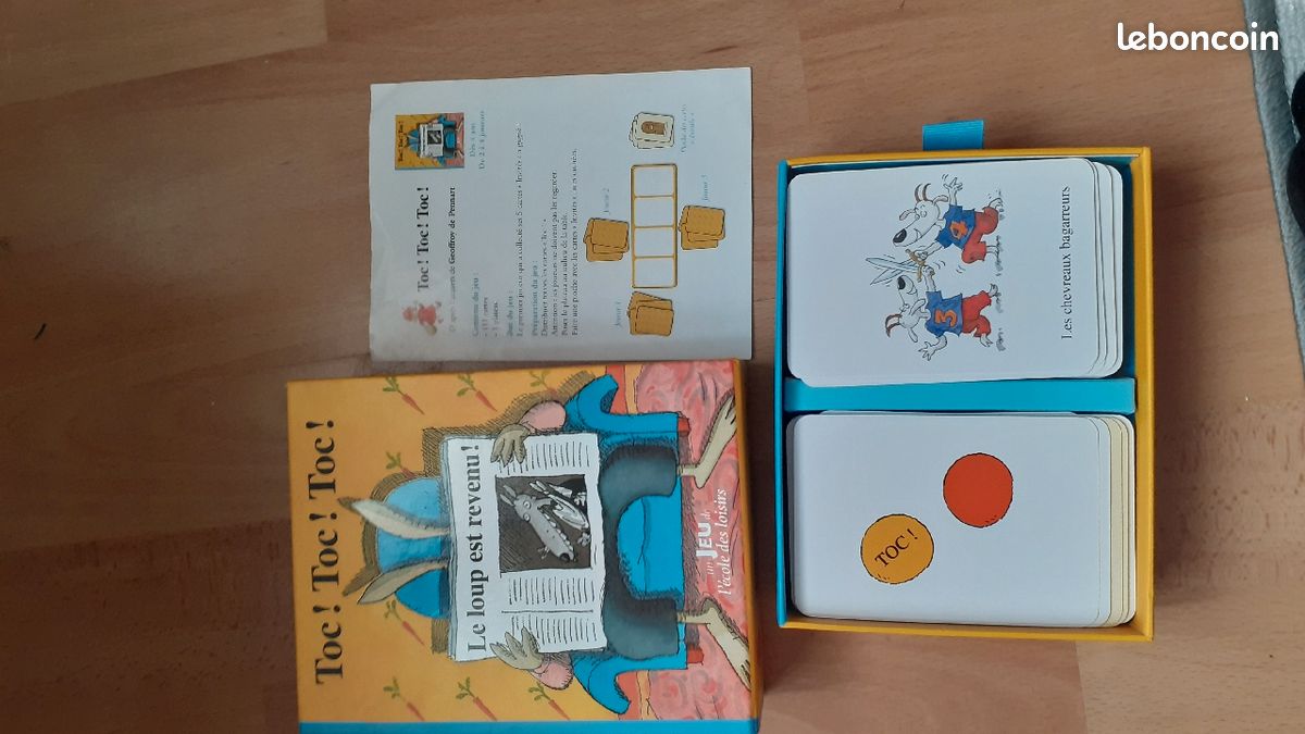 Jeux de société " Toc Toc Toc Le loup est revenu " (image 3)