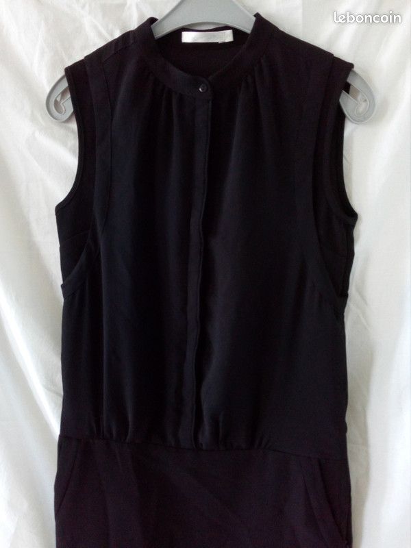 Robe en soie See U Soon noire - 34/36 - NEUF (image 2)