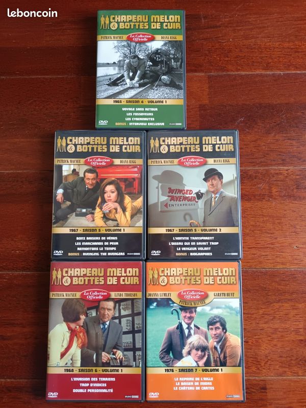 Lot de DVD série: chapeau melon et bottes de cuir '' (image 1)