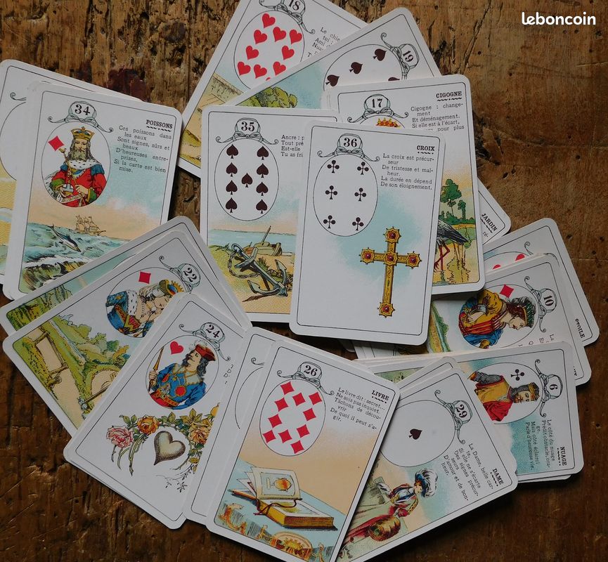 Lot de 9 livres sur les tarots et cartes divinatoires + 3 jeux tarologie ésotérisme divination (image 3)