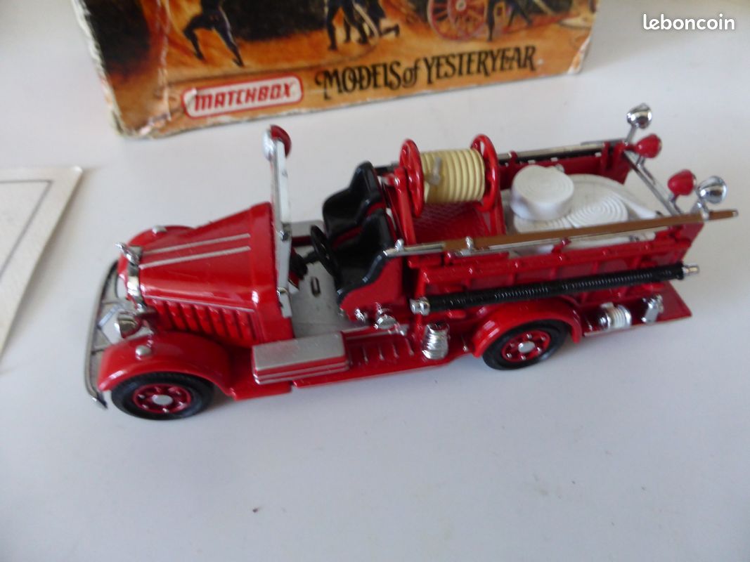 MATCHBOX | SCANIA XT FIRE TRUCK / CAMION DE POMPIERS | SCANIA | 58/125