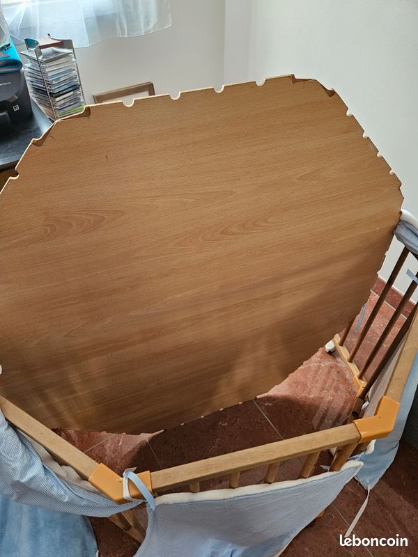 Parc combelle hexagonale avec matelas (image 3)