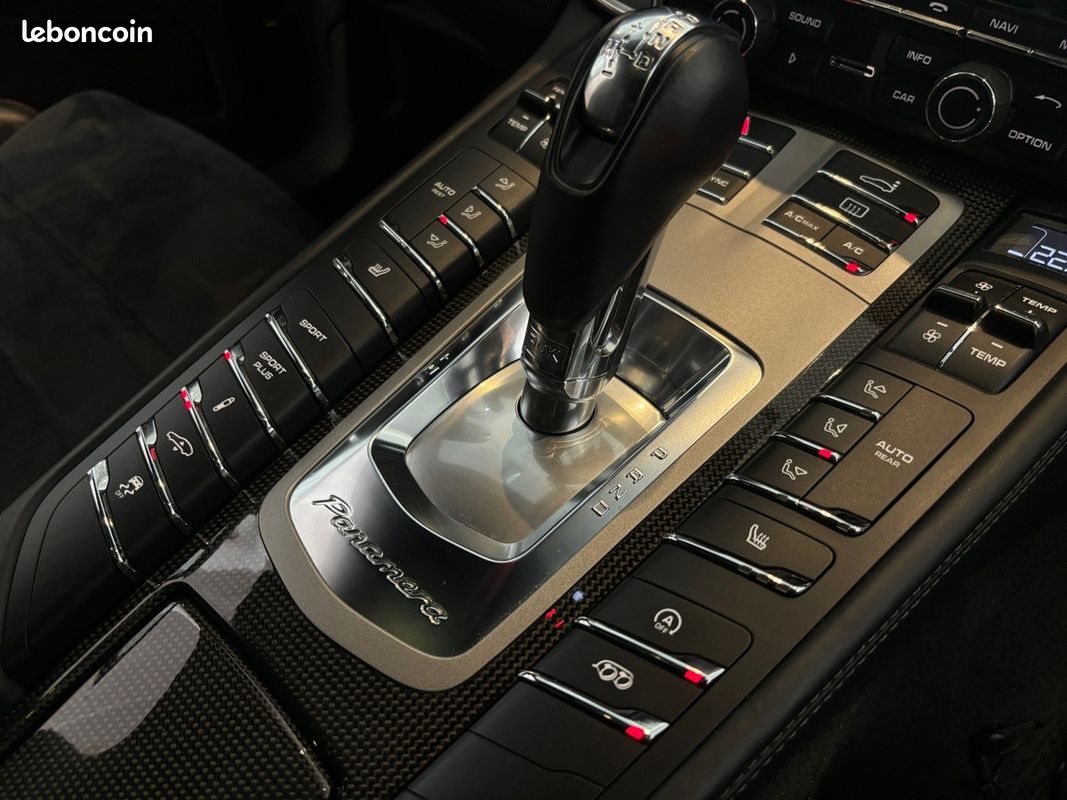 Porsche panamera gts v8 4.8 440 pdk garantie porsche approved possible/pack chrono/pack carbone/sport design/toit ouvrant (image 19)