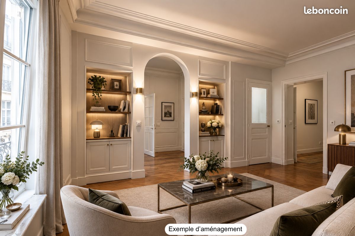 Appartement 3 pièces 55 m² · à Paris · 55,5 m² · 690 000 €