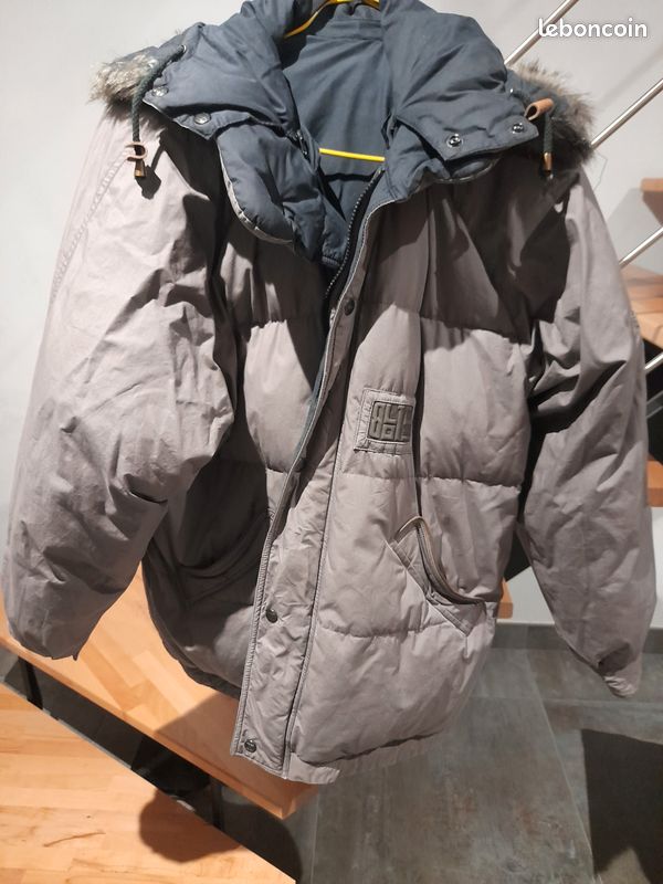 Parka homme en plume réversible taille 50 (image 4)