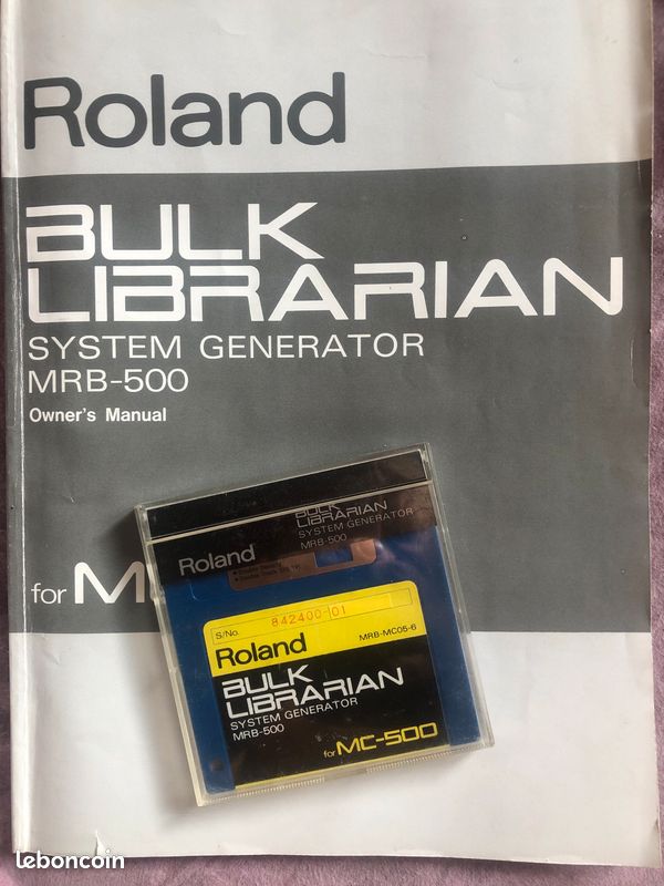 Roland Disk Bulk Librarian MC 500 (image 5)