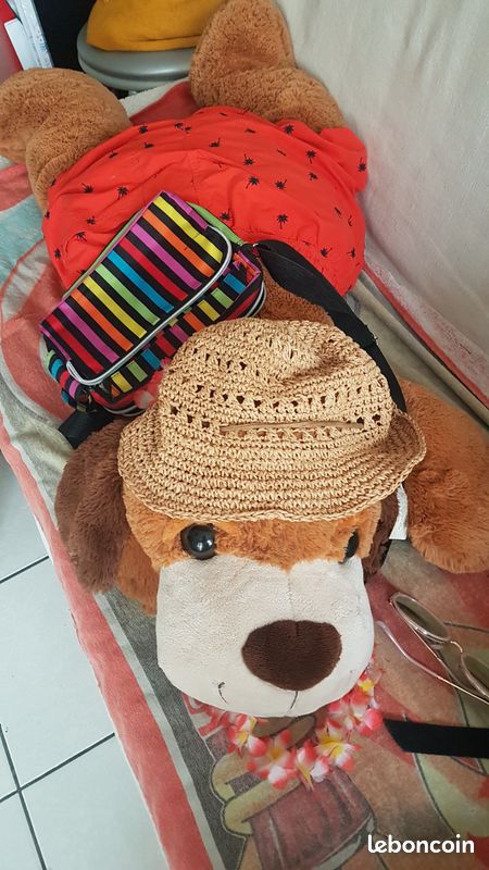 LOT (ou unité) de 2 MAXI Peluches Accessoirisées (image 5)