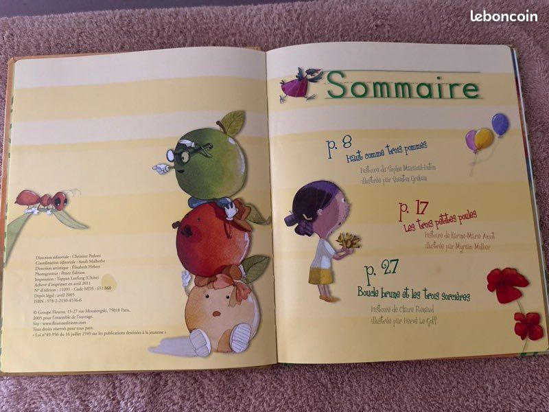 Livre trois histoires pour mes trois ans (image 4)