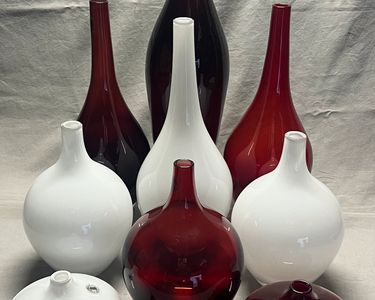 Vase salong vintage Ikea en verre ambré soufflé à la main Johanna Jelinek, suédois - Canada Vase salong vintage Ikea en verre ambré soufflé à la main Johanna Jelinek, suédois - Canada