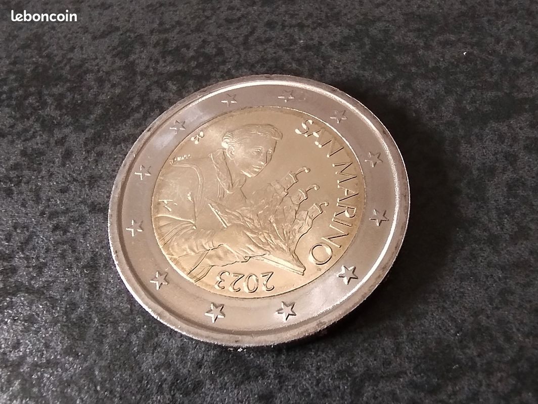 SAINT MARIN 2023 Pièce 2 Euros (image 1)