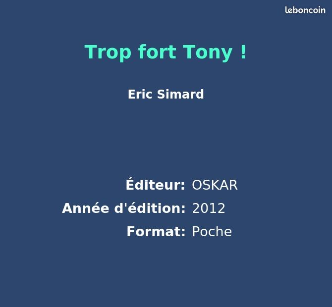 Trop fort Tony (image 2)