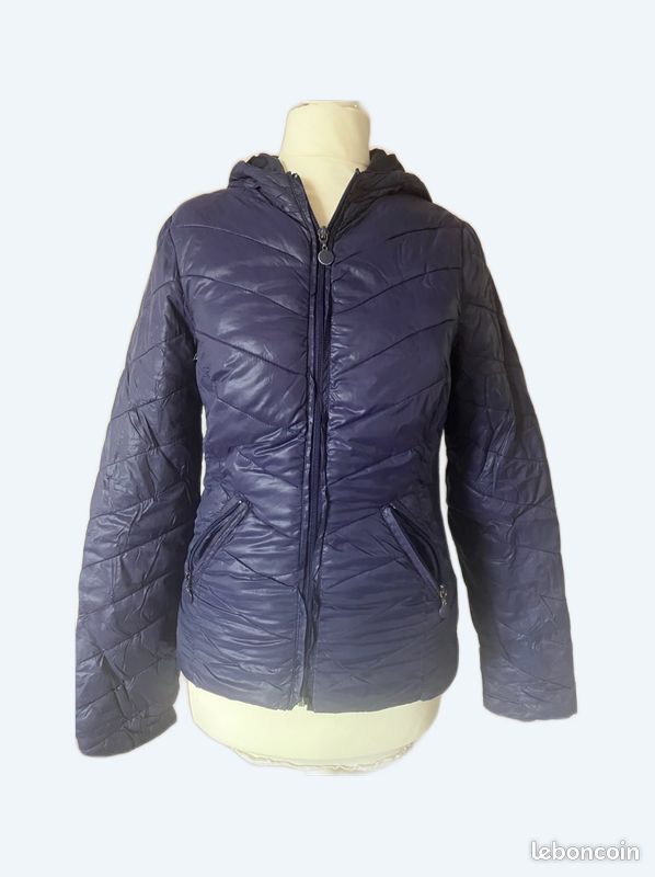 Doudoune légère Jennyfer bleue Vêtements