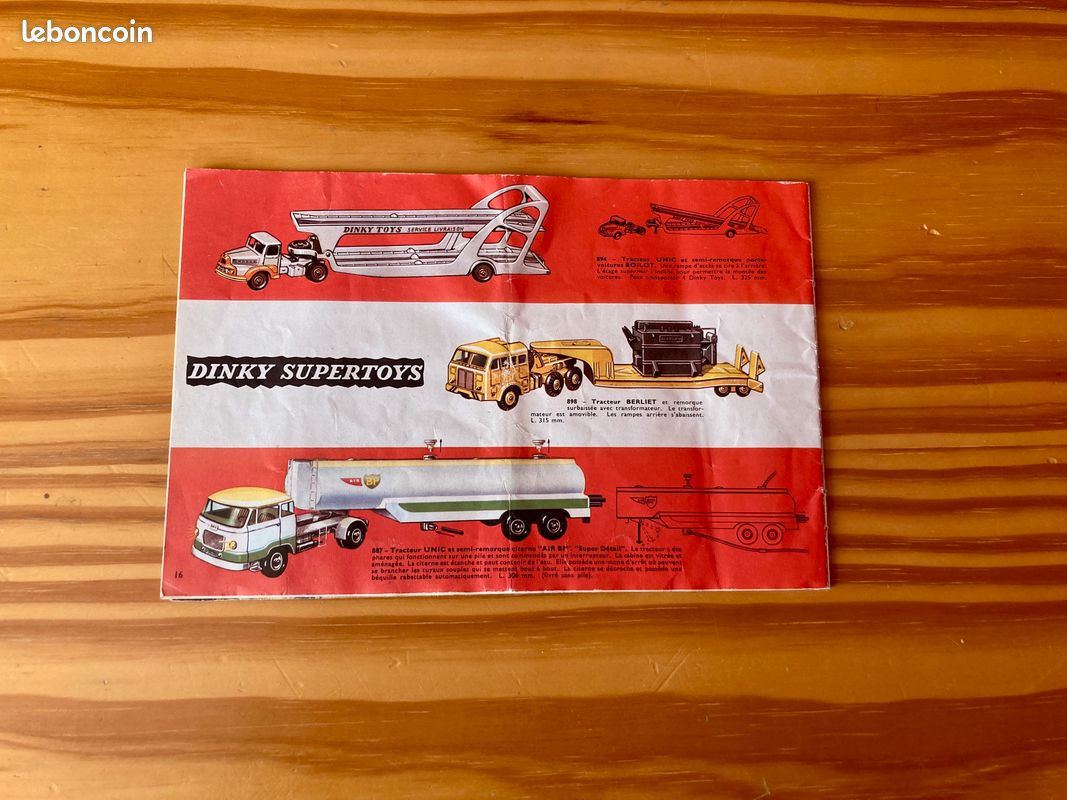 Catalogue Dinky Toys 56 – Occasion – Pour Collectionneurs De Voitures Miniatures