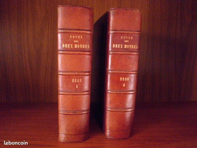 Livres reliés la Revue des Deux Mondes (image 2)