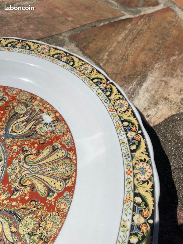 Assiette en porcelaine chinoise (image 3)