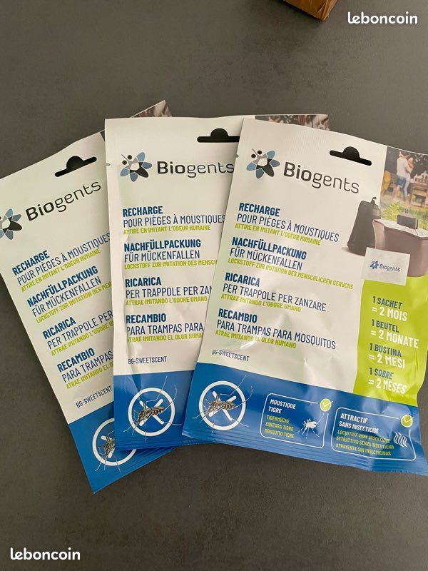 Recharge Attractif BG-Sweetscent Pour Piège à Moustique BG Home 2 Mois
