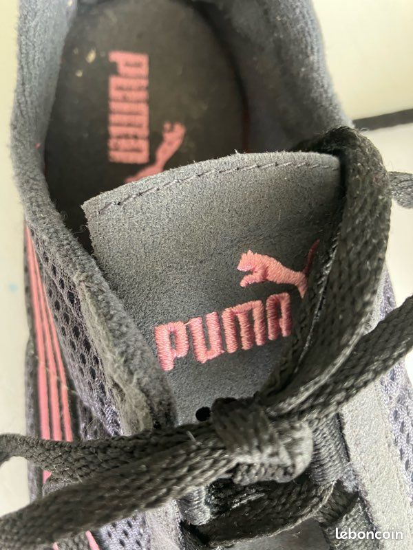 Puma Chaussure De Basket Sport 2000 Baskets 36 Puma Gris Rose
