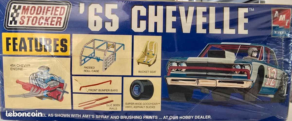 Maquette 1965 Chevelle Modifié Stocker 1/25