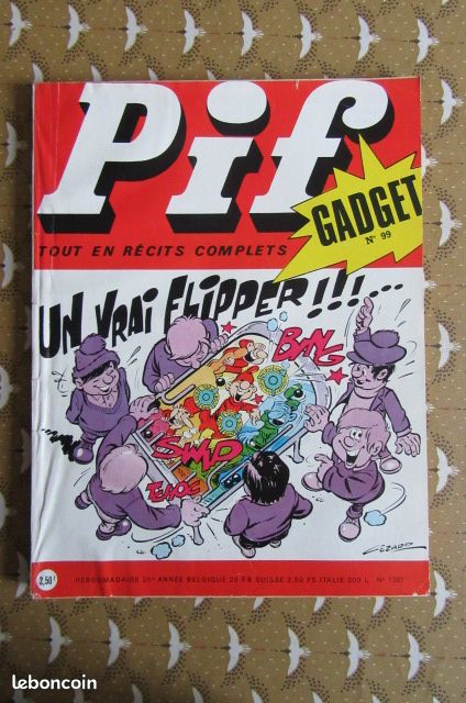 Pif gadget n°99 (1337 Janvier 1971) sans gadget (image 1)