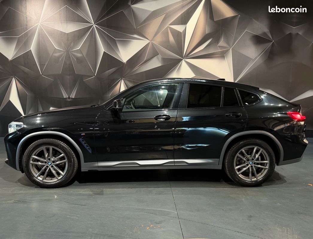 BMW X4 (G02) 20D M Sport 190 CH BVA8 XDrive 4WD Clim Auto GPS CarPlay Tete Haute 2020 (image 2)