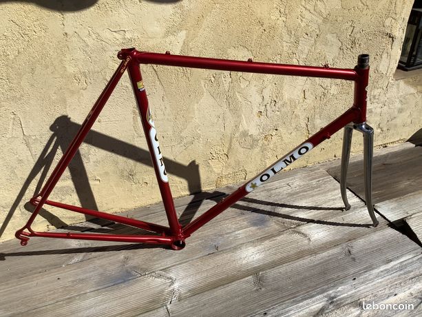 Cadre course Olmo Racing tubes Columbus Gara - Équipements vélos