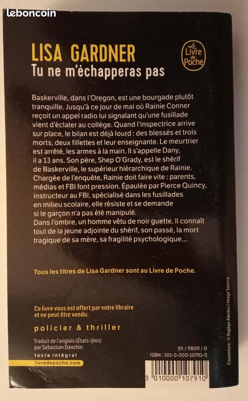 Tu Ne M'échapperas Pas - Lisa Gardner (image 4)