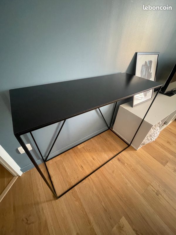 Console en métal AMPM noire (image 4)