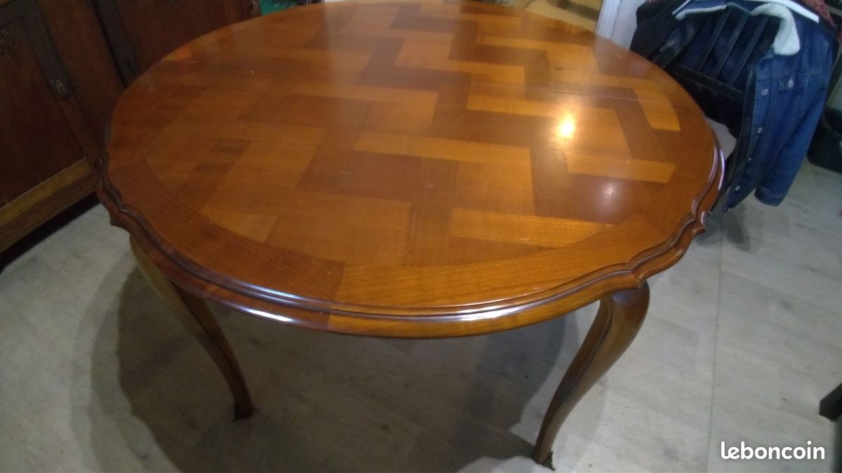 Table ronde bois (image 3)