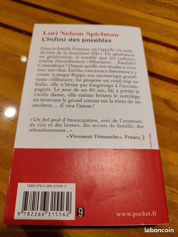 Livre L'infini des possibles Lori Nelson Spelman (image 3)