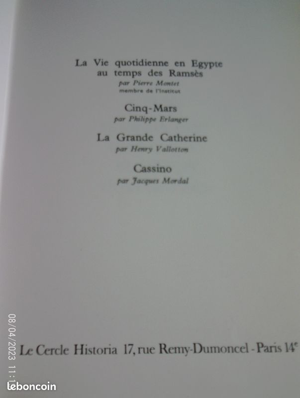 Livres reliés divers (image 7)