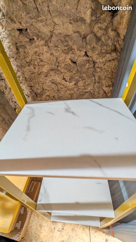 Meuble étagères effet marbre (image 2)