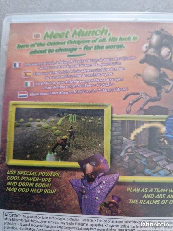 Oddworld munch's oddysee nintendo switch (image 4)