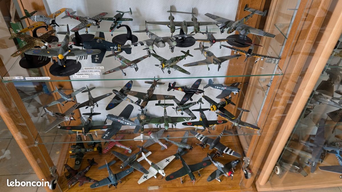 Figurines avions WWII métal (image 5)