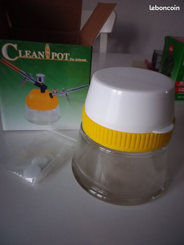 Station de nettoyage pour aerographe (image 1)