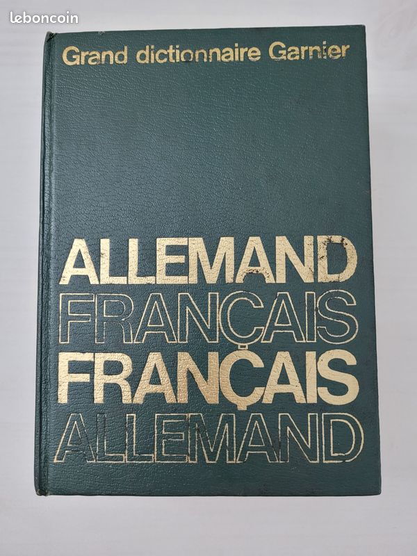 Dictionnaire Allemand Français grand format (image 1)