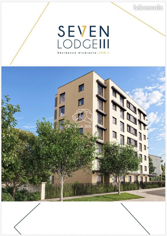 Appartement 1 pièce 19 m² · à Lyon · 19 m² · 159 416 €